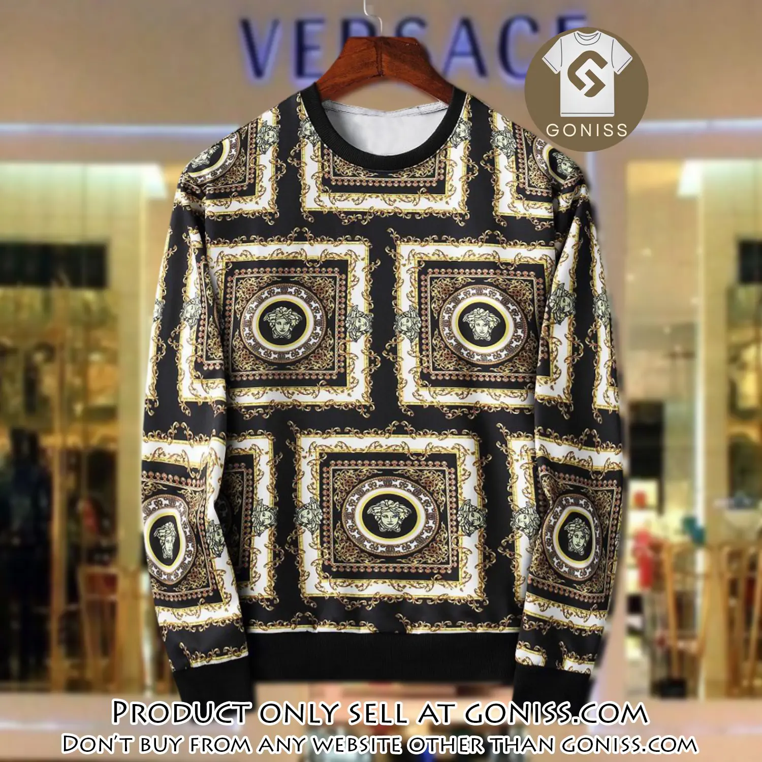 Versace luxury ugly sweater for winter lzu1407 gn0936261
